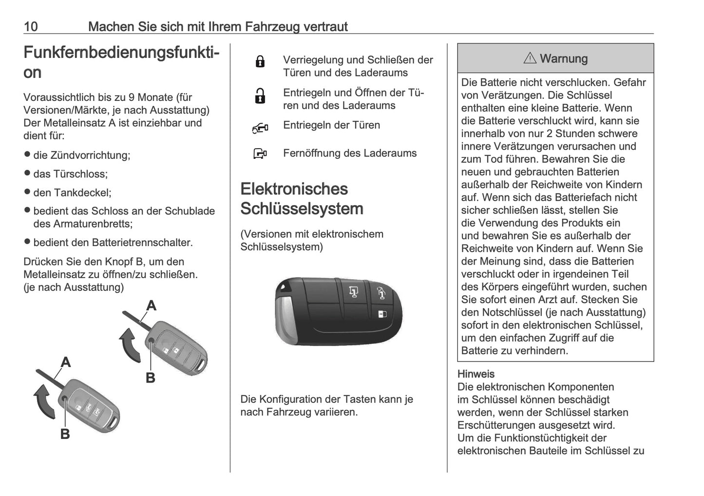 2026 Opel Movano Owner's Manual | German