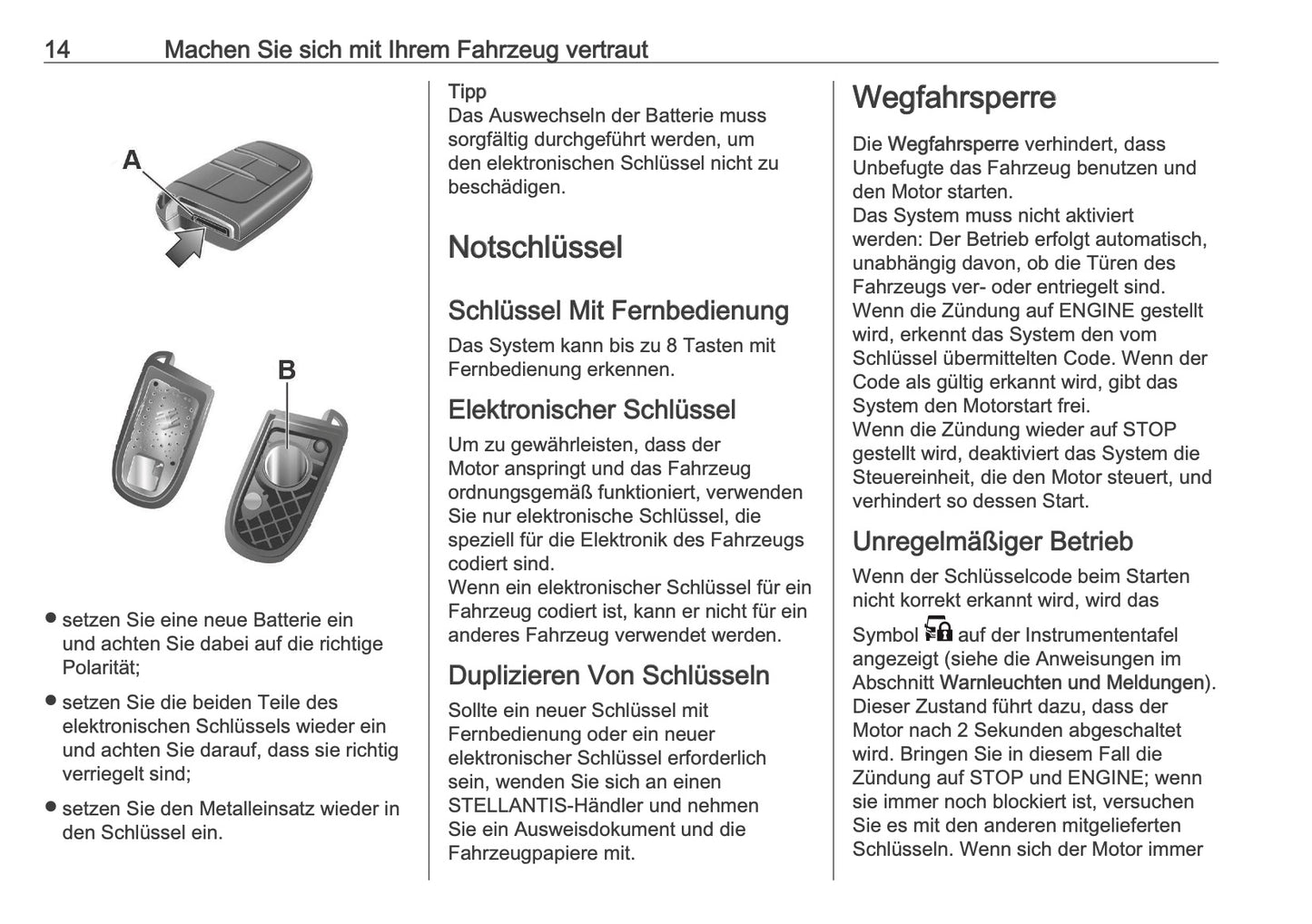 2026 Opel Movano Owner's Manual | German