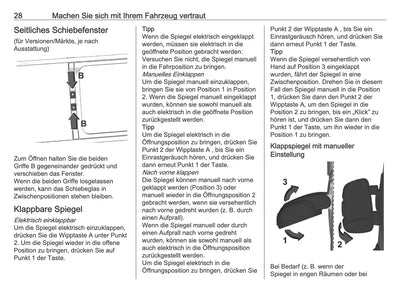 2026 Opel Movano Owner's Manual | German