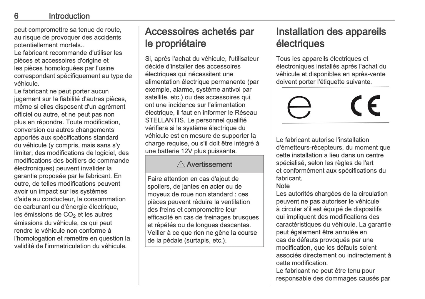 2026 Opel Movano Owner's Manual | French