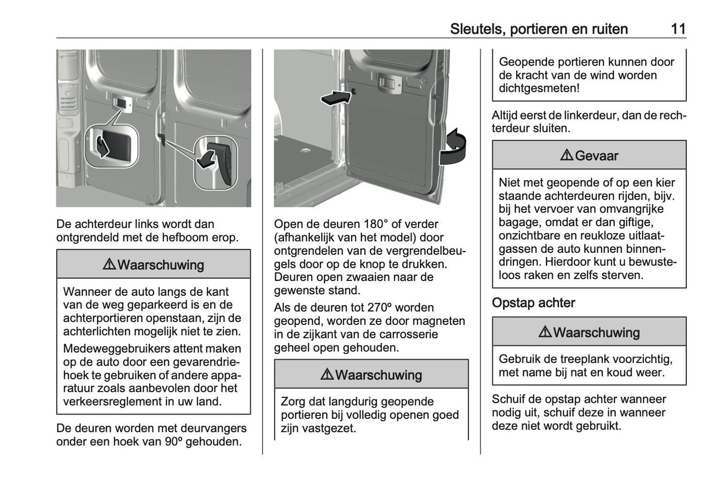 2021-2022 Opel Movano Owner's Manual | Dutch