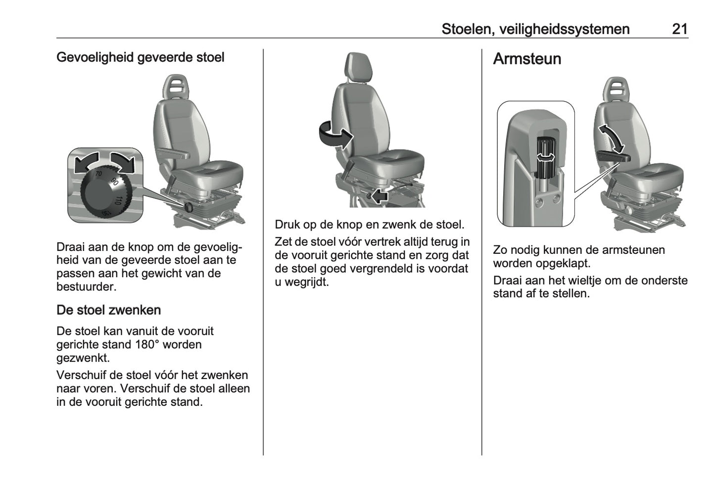 2021-2022 Opel Movano Owner's Manual | Dutch
