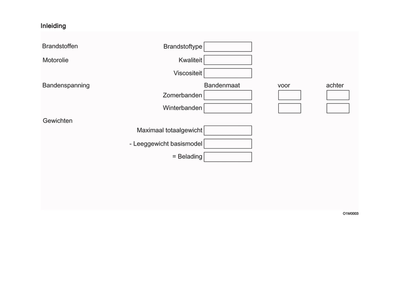 2025 Opel Movano Owner's Manual | Dutch