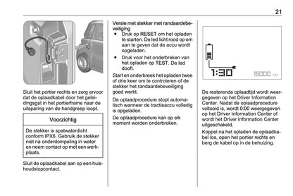 2023-2026 Opel Rocks-e Owner's Manual | Dutch