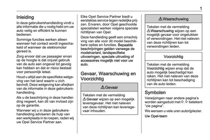 2023-2026 Opel Rocks-e Owner's Manual | Dutch