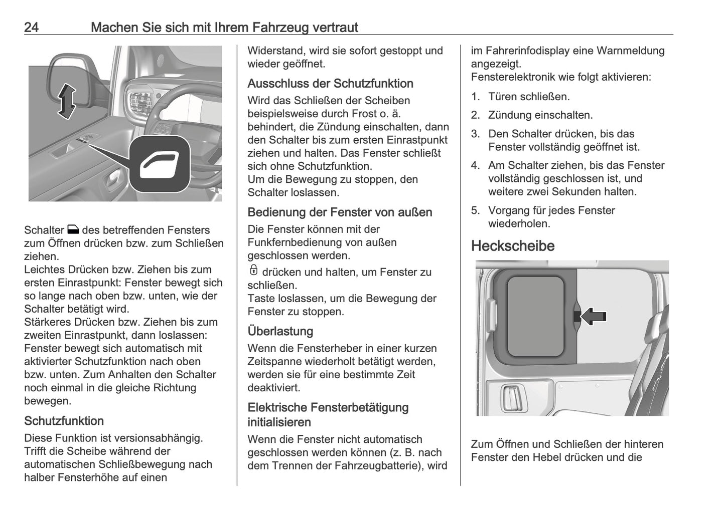 2025-2026 Opel Vivaro Owner's Manual | German