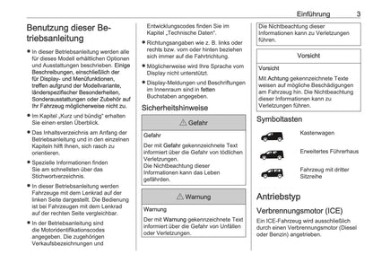 2025-2026 Opel Vivaro Owner's Manual | German