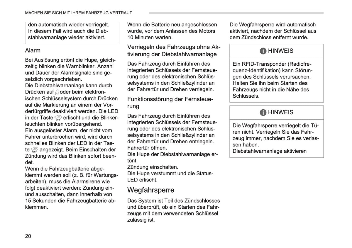 2026 Opel Vivaro Owner's Manual | German