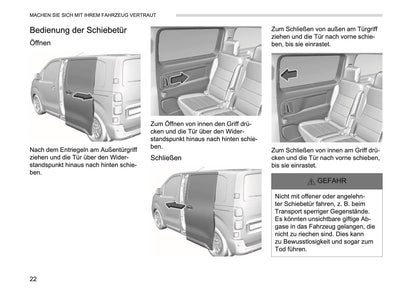 2026 Opel Vivaro Owner's Manual | German