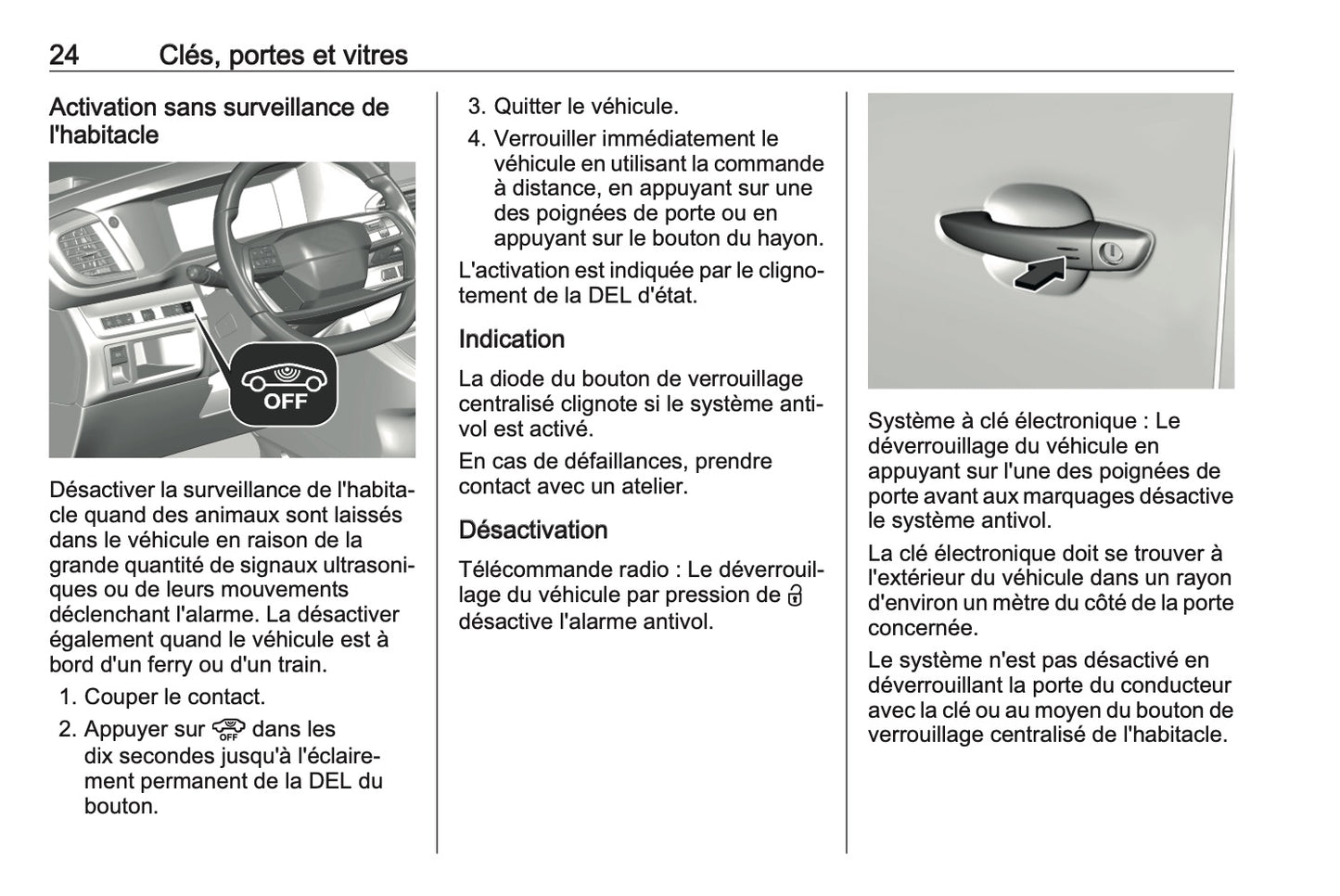 2024-2025 Opel Vivaro Manuel du propriétaire | Français