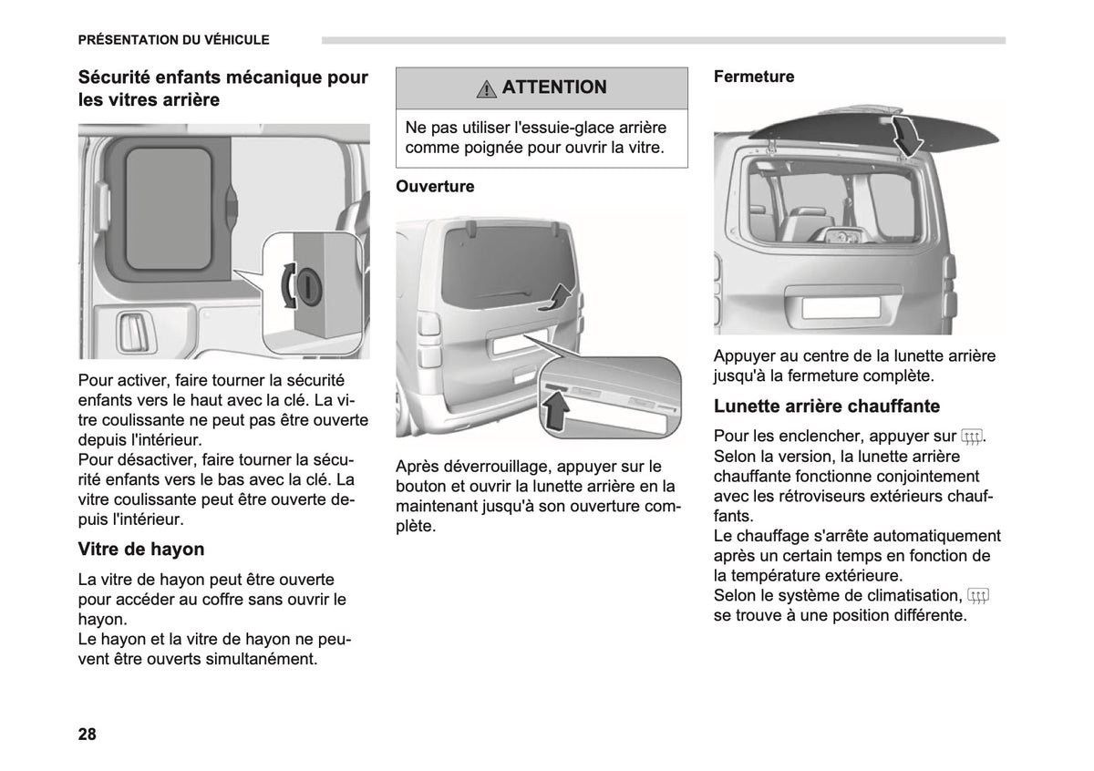 2026 Opel Vivaro Manuel du propriétaire | Français