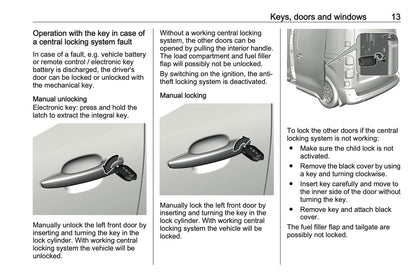 2024-2025 Opel Vivaro Owner's Manual | English