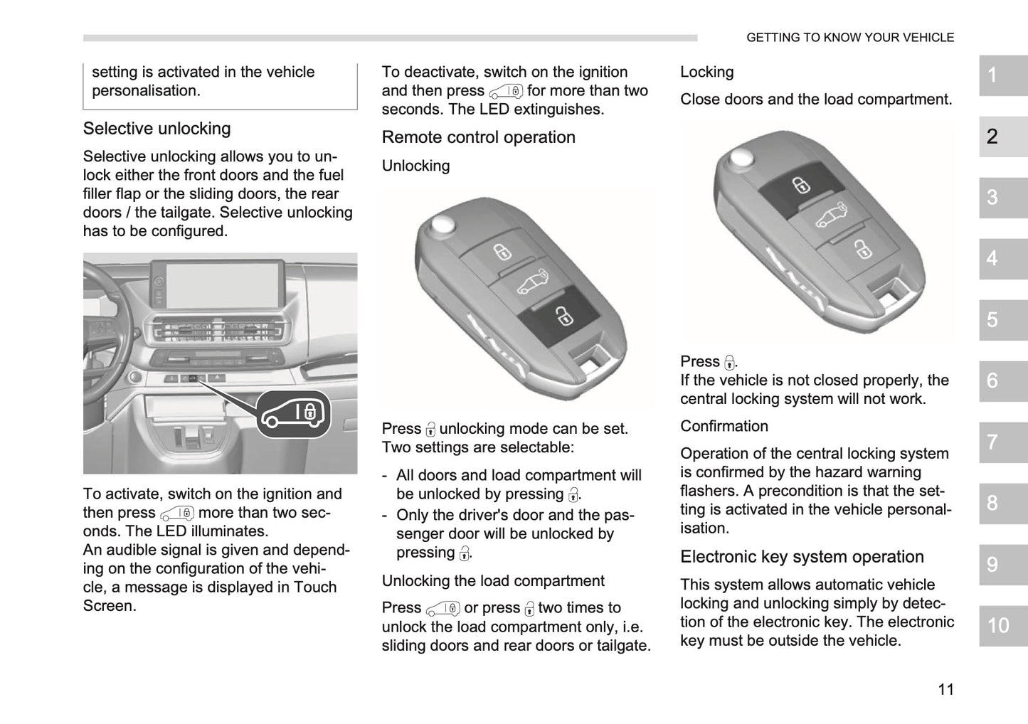 2026 Opel Vivaro Owner's Manual | English