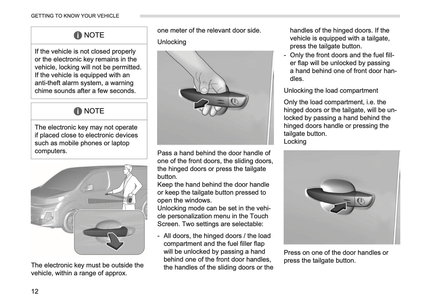 2026 Opel Vivaro Owner's Manual | English