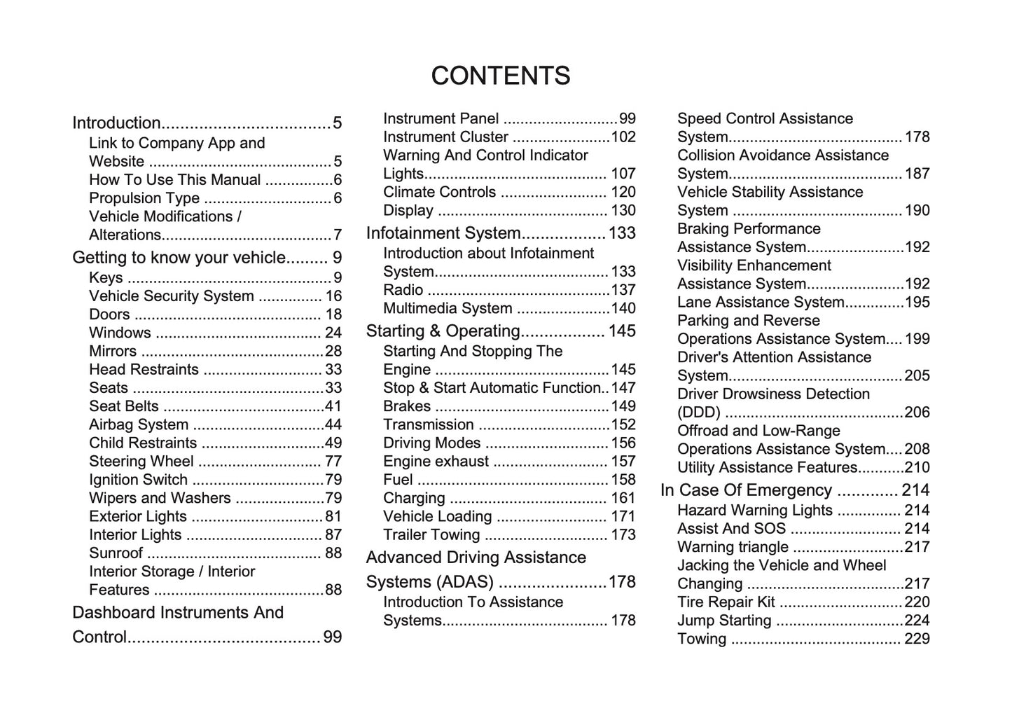 2026 Opel Vivaro Owner's Manual | English