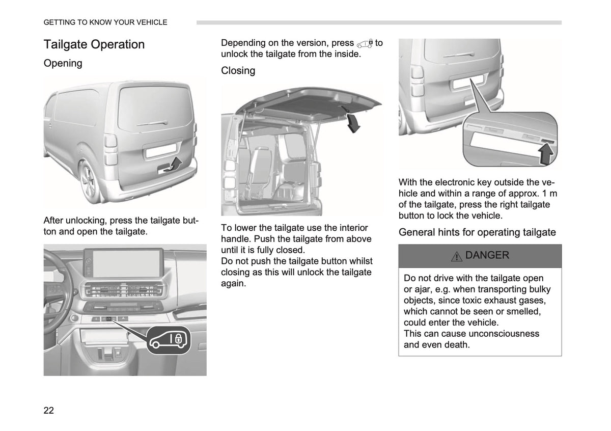 2026 Opel Vivaro Owner's Manual | English