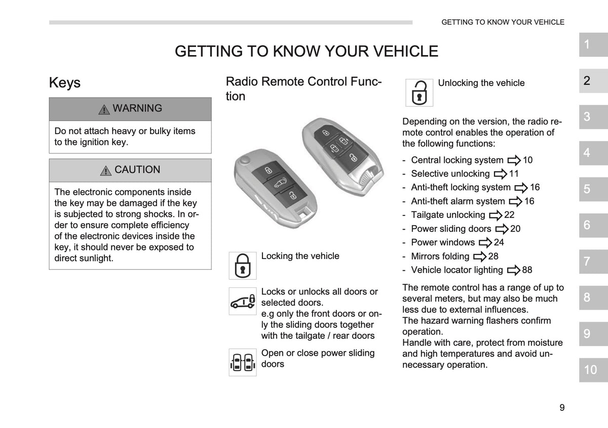 2026 Opel Vivaro Owner's Manual | English