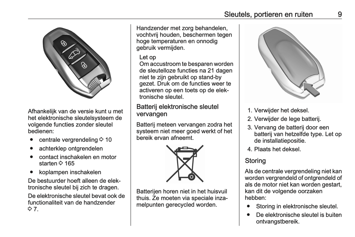 2024 Opel Vivaro Owner's Manual | Dutch