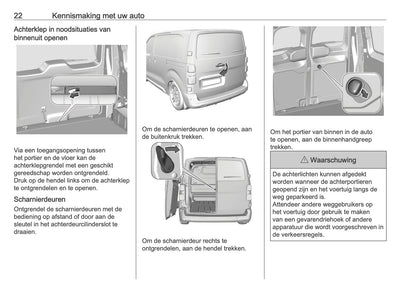 2025-2026 Opel Vivaro Owner's Manual | Dutch