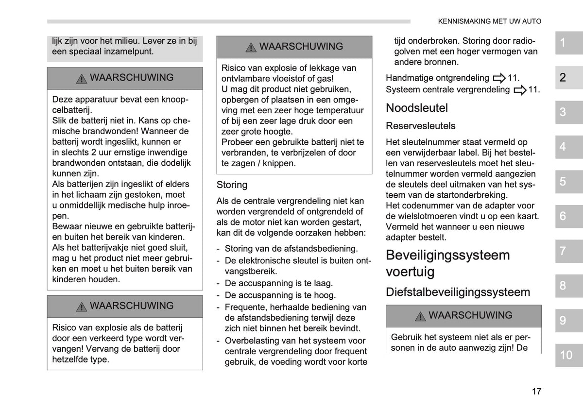 2026 Opel Vivaro Owner's Manual | Dutch