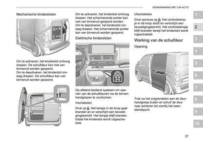 2026 Opel Vivaro Owner's Manual | Dutch