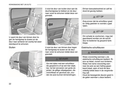 2026 Opel Vivaro Owner's Manual | Dutch