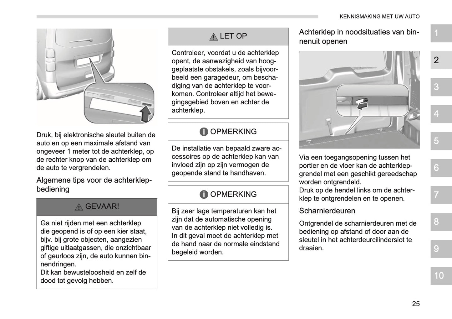 2026 Opel Vivaro Owner's Manual | Dutch