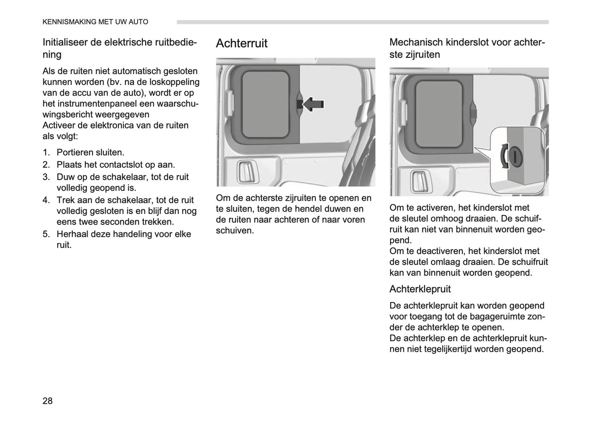 2026 Opel Vivaro Owner's Manual | Dutch