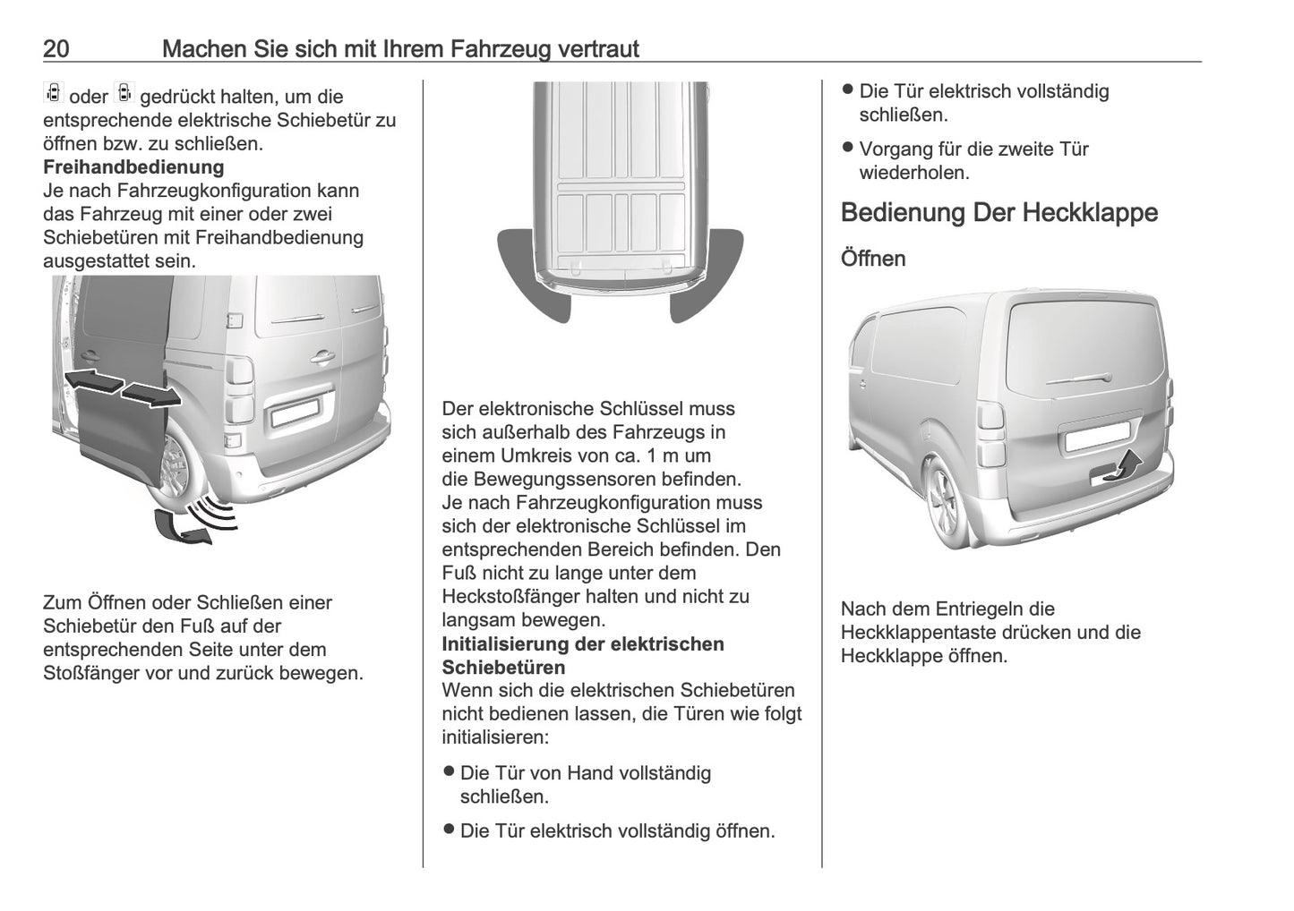 2025-2026 Opel Zafira Life Owner's Manual | German