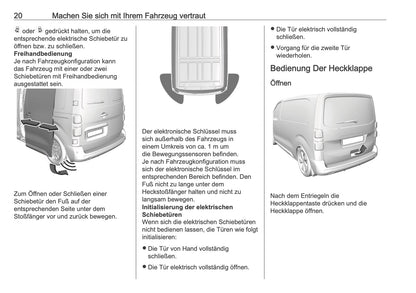 2025-2026 Opel Zafira Life Owner's Manual | German