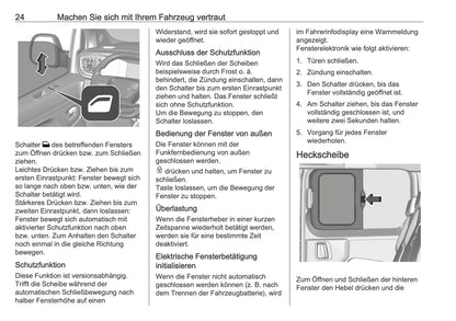 2025-2026 Opel Zafira Life Owner's Manual | German