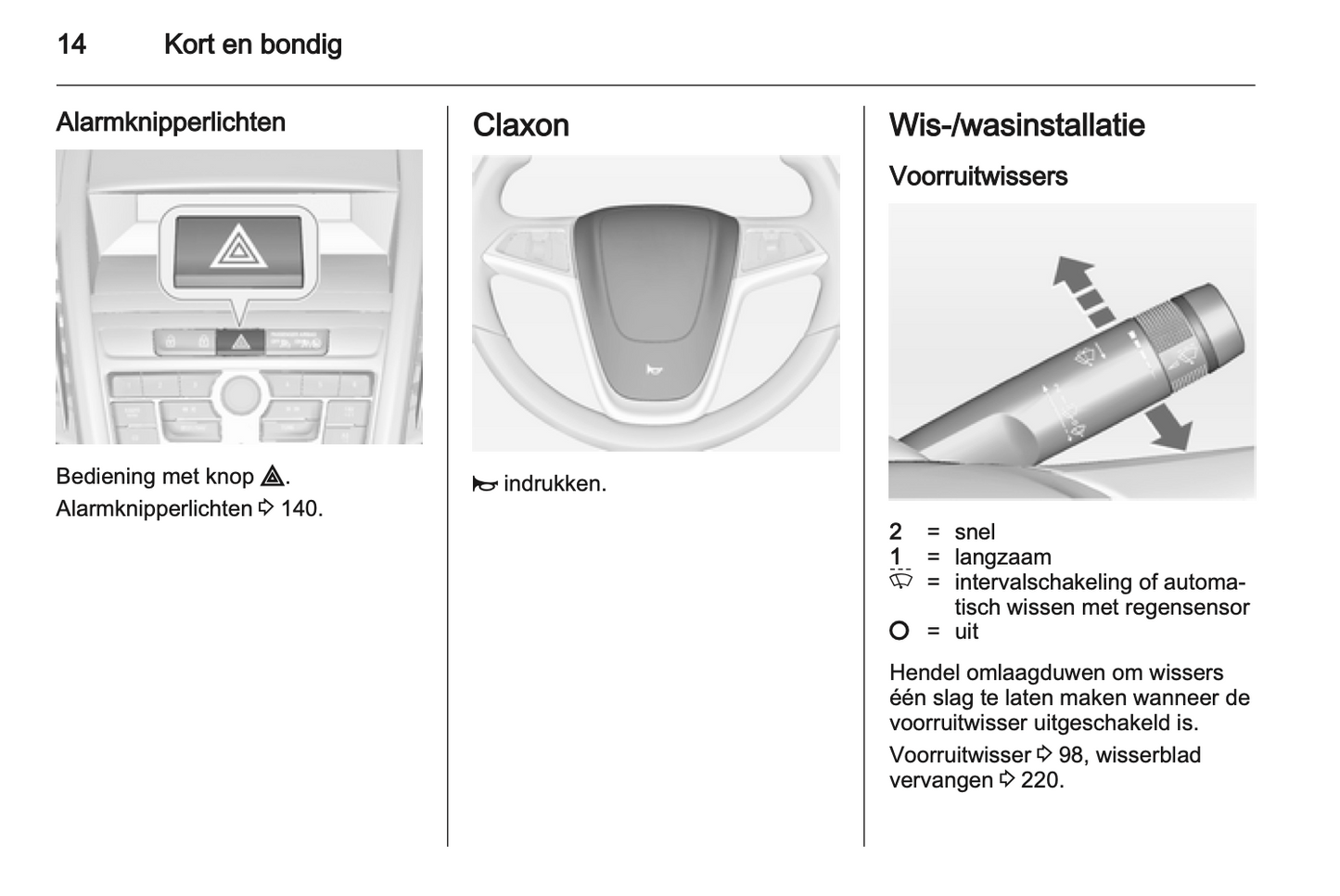 2012 Opel Zafira Tourer Gebruikershandleiding | Nederlands