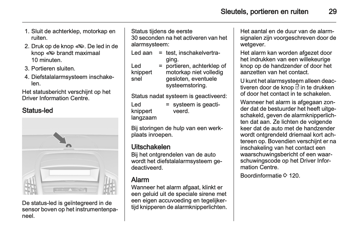 2012 Opel Zafira Tourer Gebruikershandleiding | Nederlands