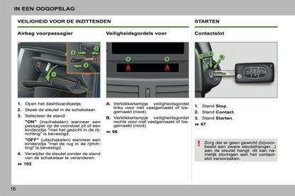 2011-2013 Peugeot 207 CC Owner's Manual | Dutch