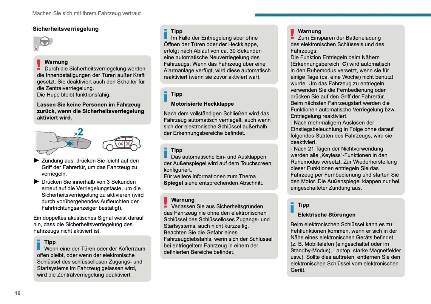 2025-2026 Peugeot 3008/5008 Owner's Manual | German