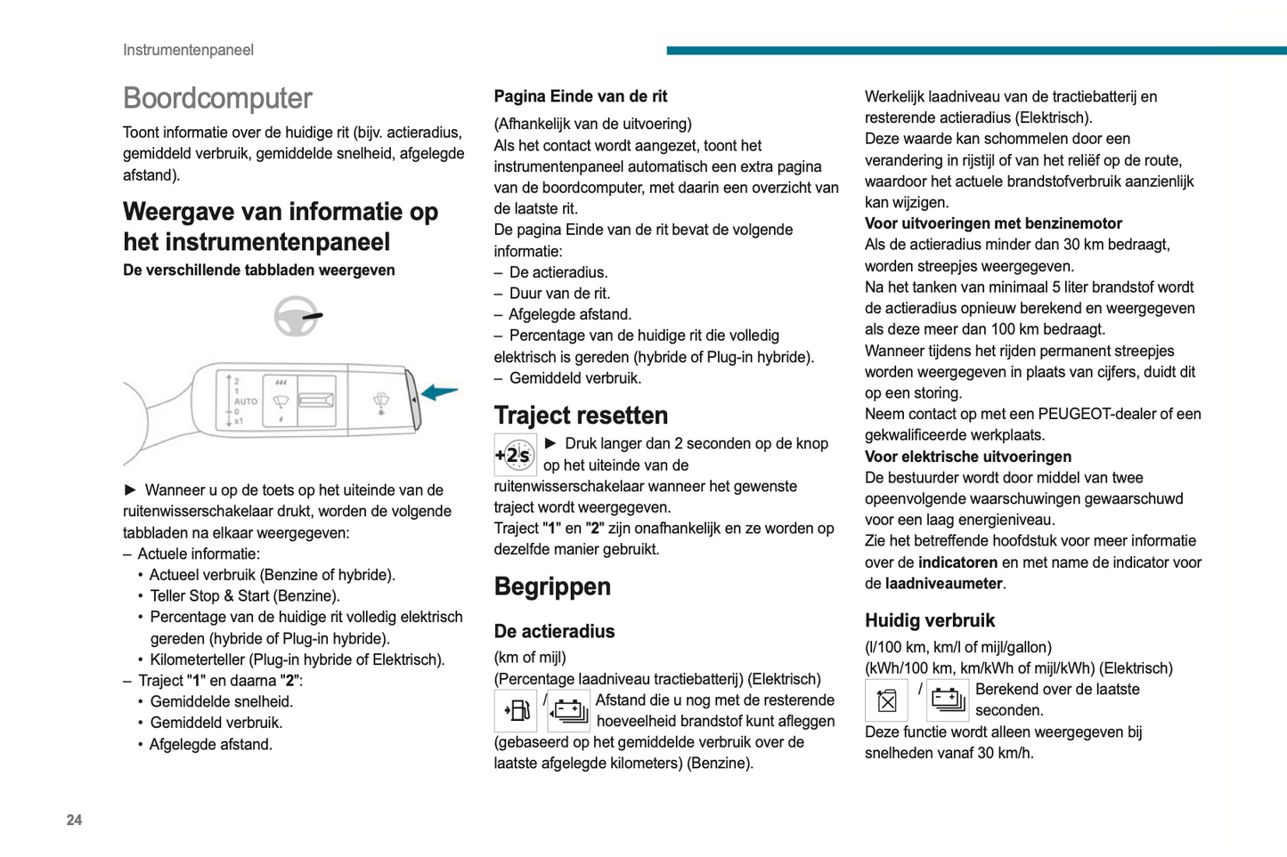 2024 Peugeot 3008/e-3008 Owner's Manual | Dutch