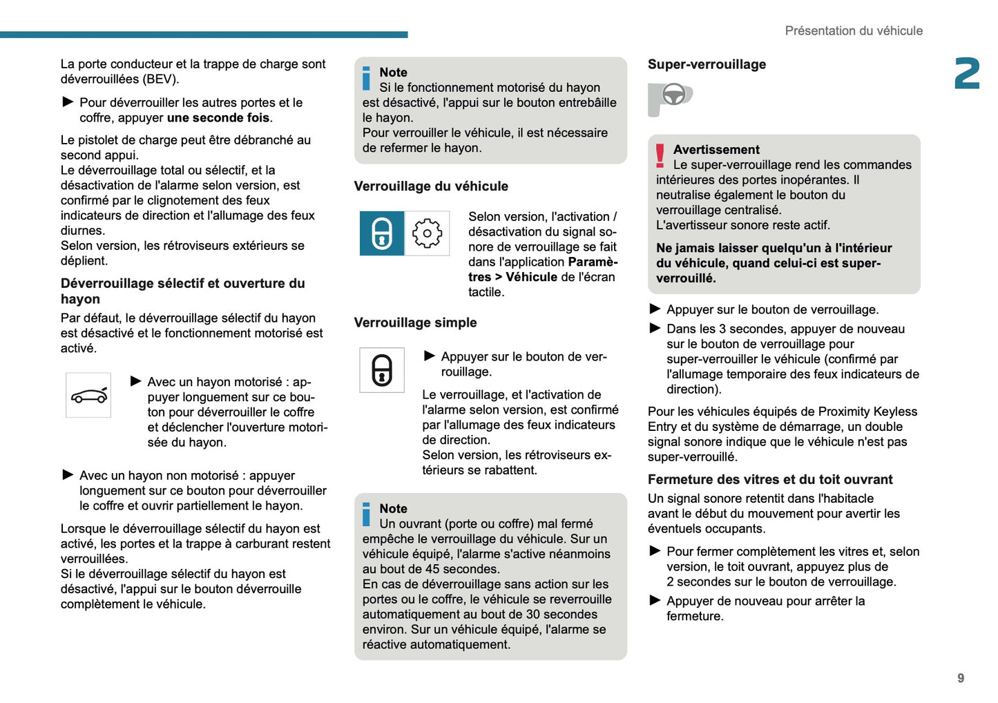 2025-2026 Peugeot 3008/5008 Manuel du propriétaire | Français