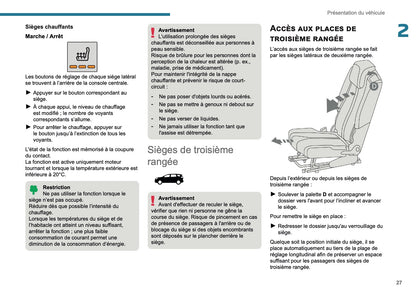 2025-2026 Peugeot 3008/5008 Manuel du propriétaire | Français
