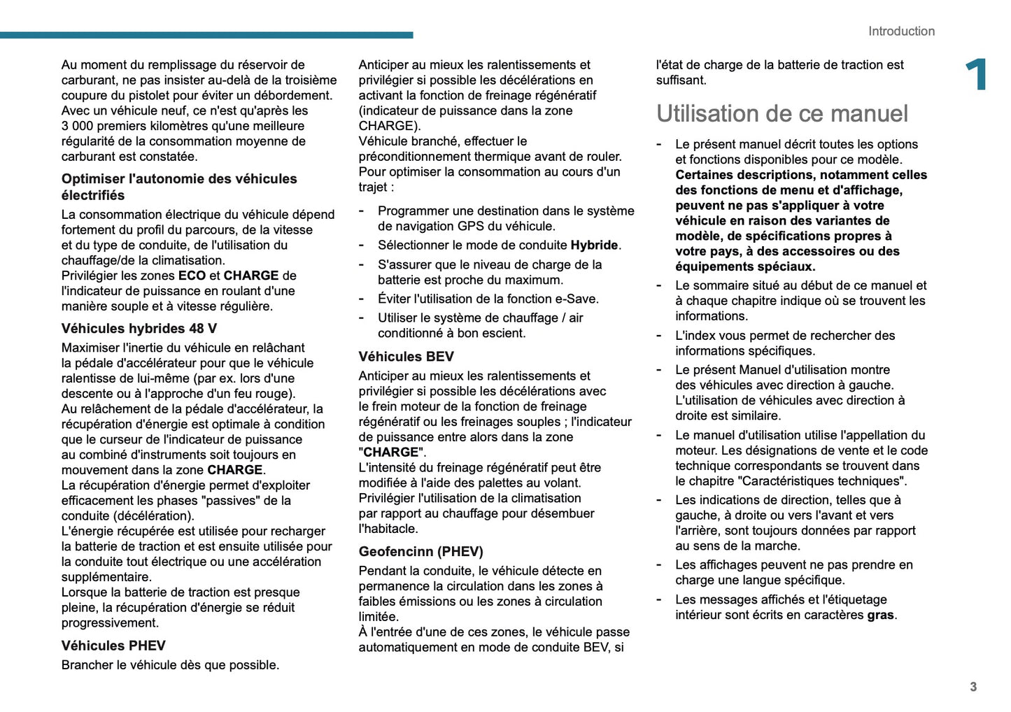 2025-2026 Peugeot 3008/5008 Manuel du propriétaire | Français