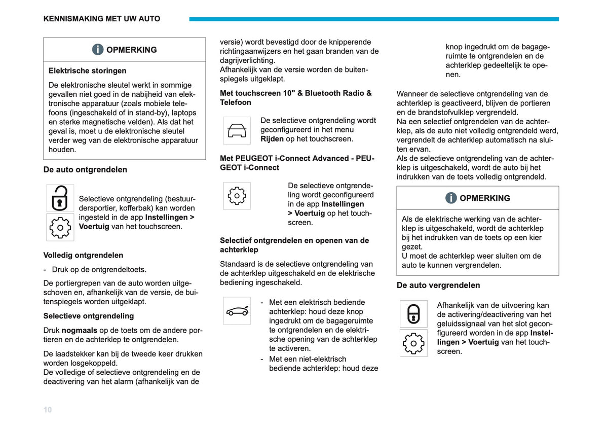 2026 Peugeot 3008/5008 Owner's Manual | Dutch