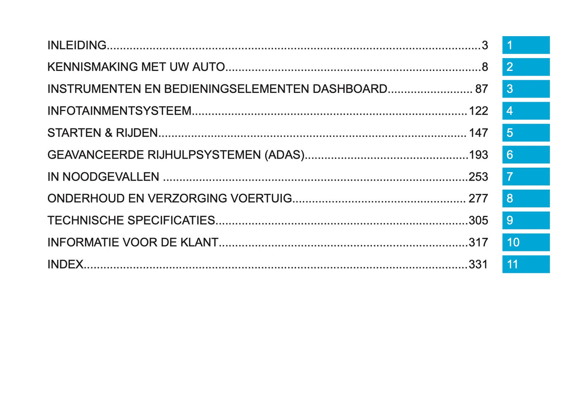 2026 Peugeot 3008/5008 Owner's Manual | Dutch