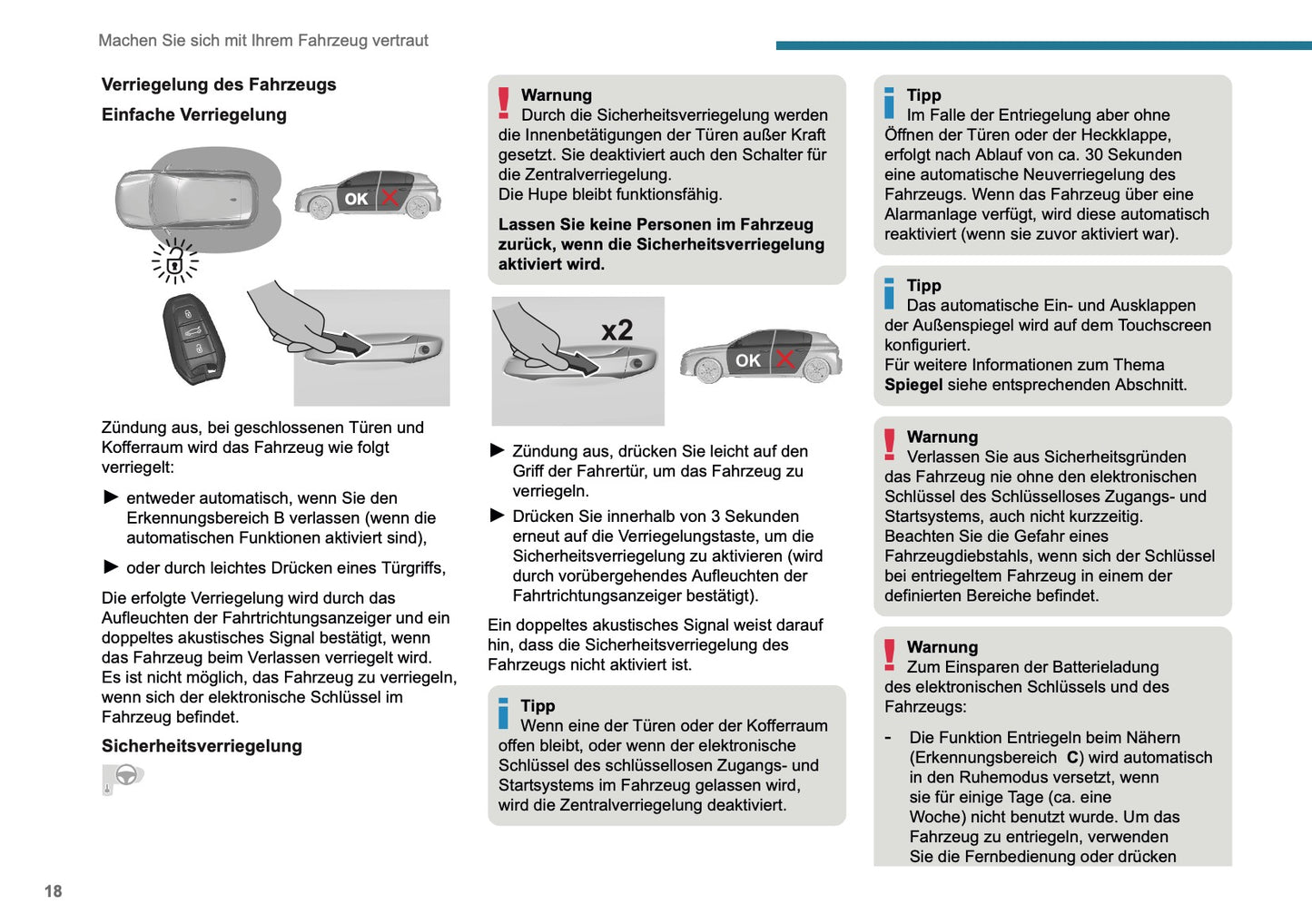 2025-2026 Peugeot 308 Owner's Manual | German
