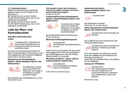 2024-2026 Peugeot 408/e-408 Owner's Manual | German