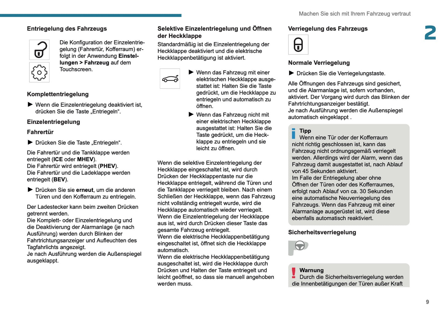 2026 Peugeot 408 Owner's Manual | German