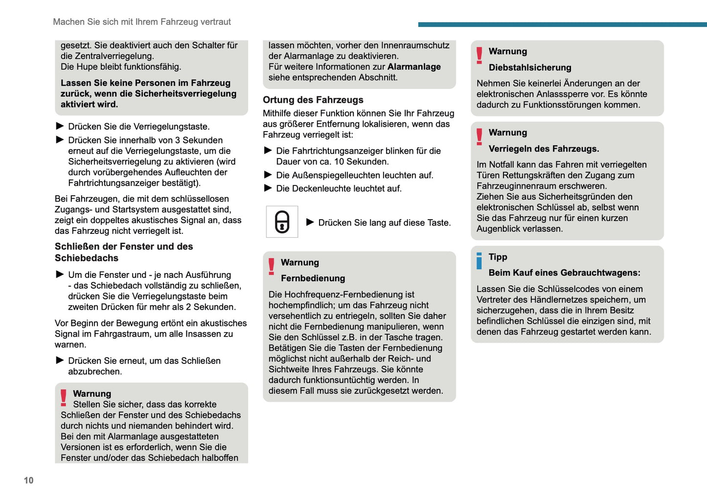 2026 Peugeot 408 Owner's Manual | German