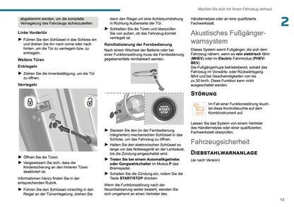 2026 Peugeot 408 Owner's Manual | German
