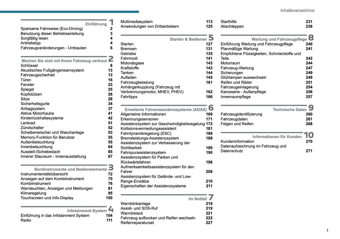 2026 Peugeot 408 Owner's Manual | German