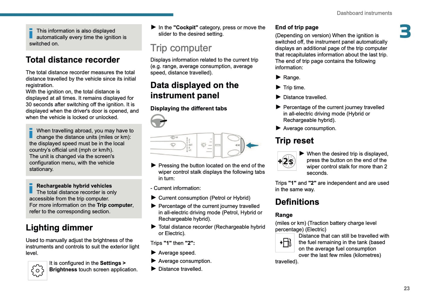 2024-2026 Peugeot 408/e-408 Owner's Manual | English