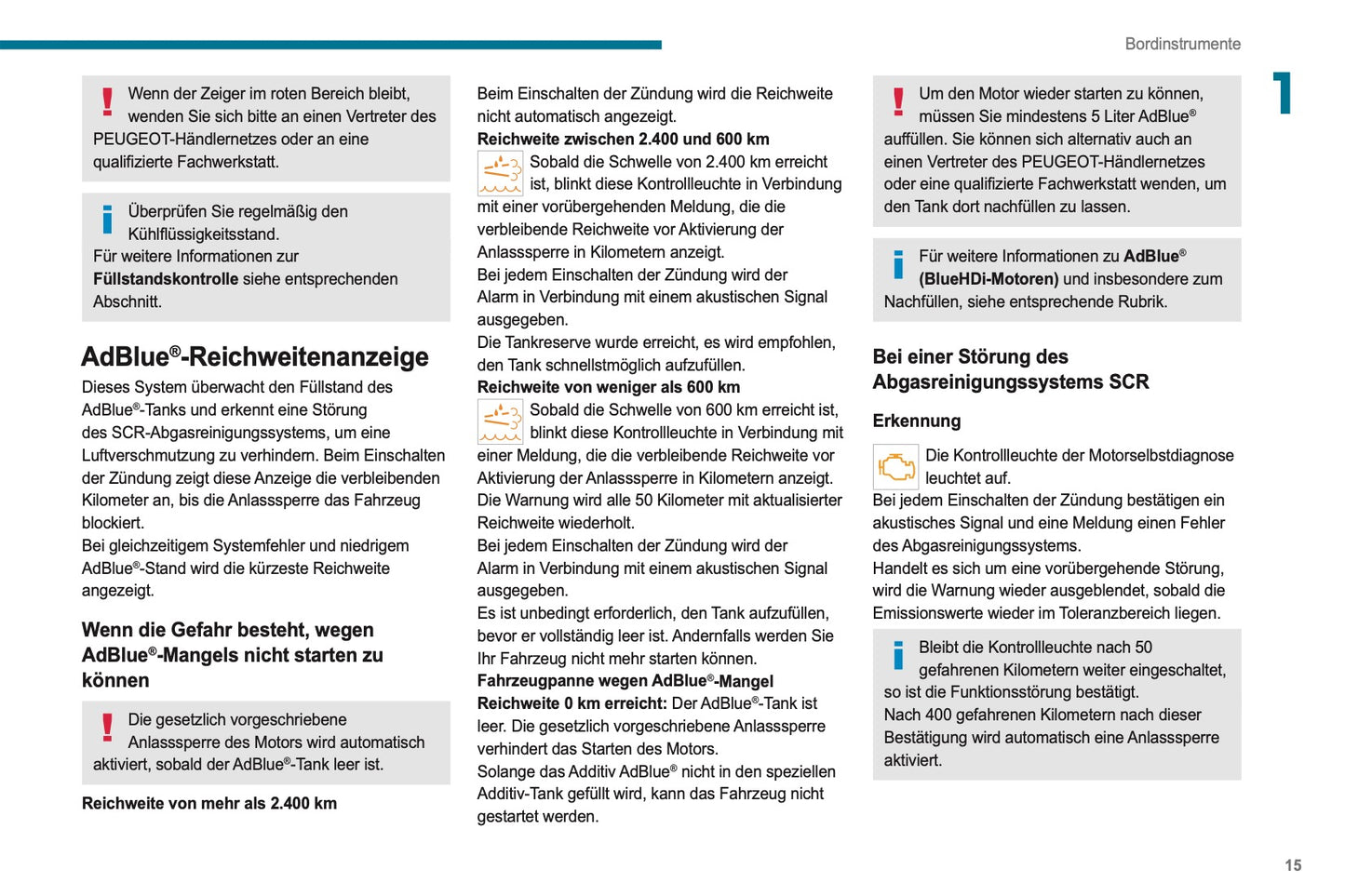 2021-2024 Peugeot Boxer Bedienungsanleitung | Deutsch