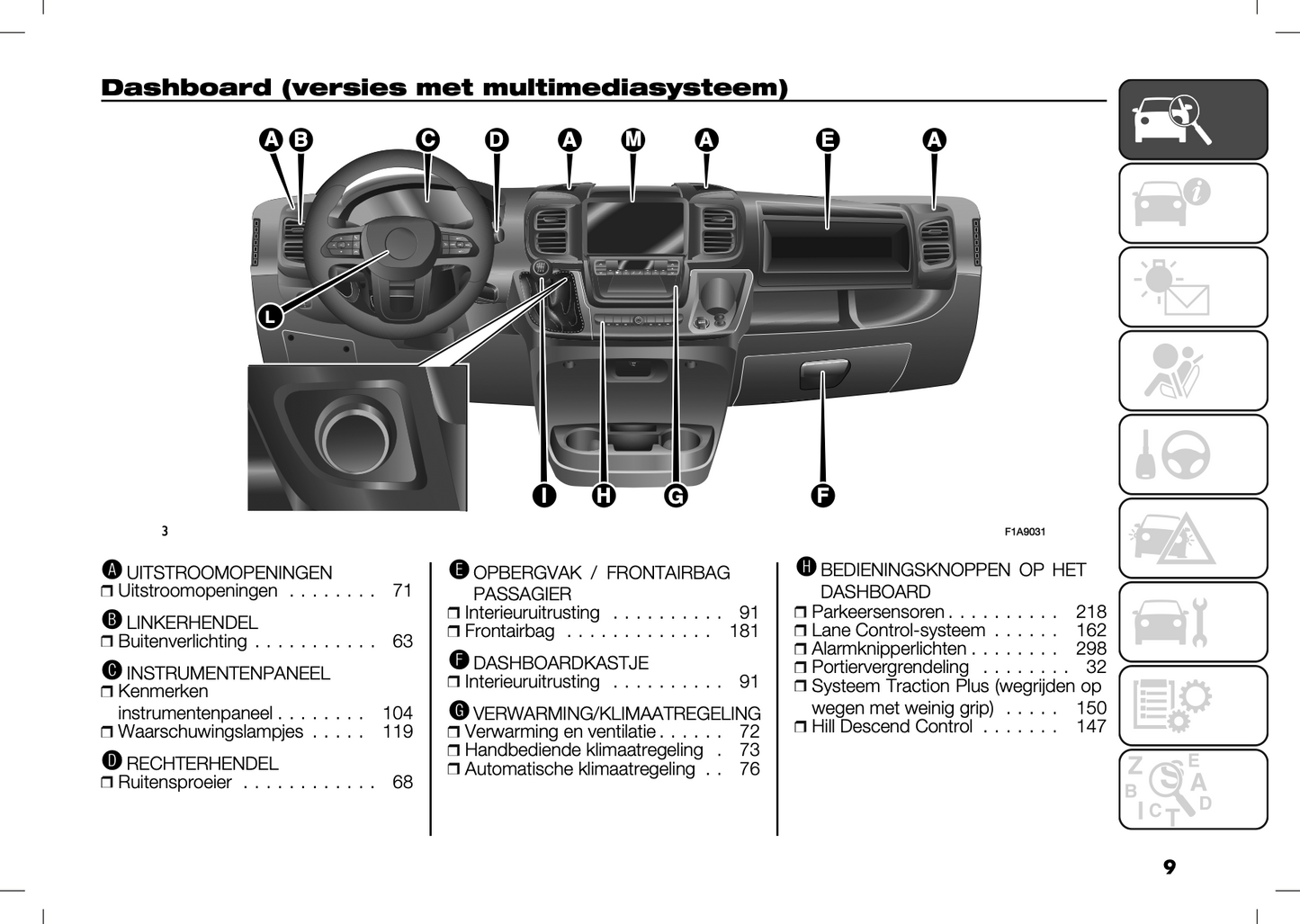 2024 Peugeot Boxer/e-Boxer Owner's Manual | Dutch